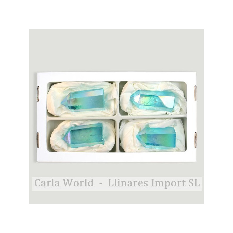 Dicas Aqua Aura Quartz. 100-125gr. (Al4) Dicas Aqua Aura Quartz. 100-125gr. (Al4)