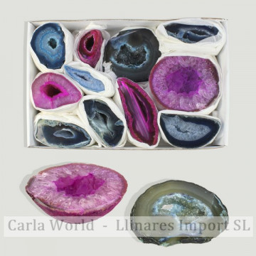 Multicolored Agate Geode...