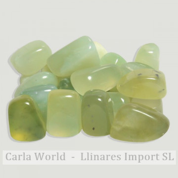 Bolsa rodados. Jade claro....