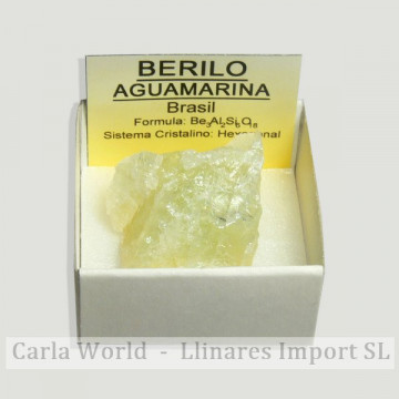 4x4 box - Aquamarine Beryl...