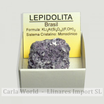 Caixa 4x4 - Lepidolite -...