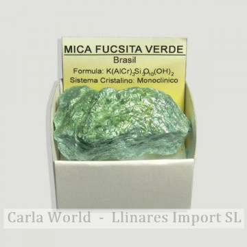 4x4 box - Green Fuchsite...