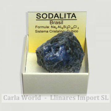 4x4 box - Sodalite - Brazil