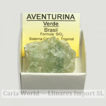 4x4 box - Green aventurine...