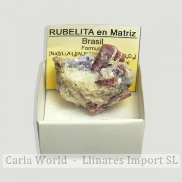 4x4 box - Rubellite in...