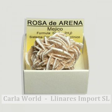 Cajita 4x4 - Rosa de arena...