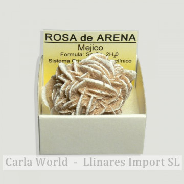 Caixa 4x4 - Rosa de areia -...