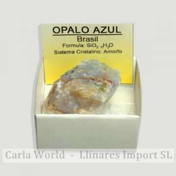 4x4 box - Blue opal - Brazil