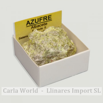 Cajita 4x4 - Azufre en...