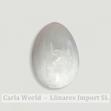 Huevo Selenita. 6cm aprox. 