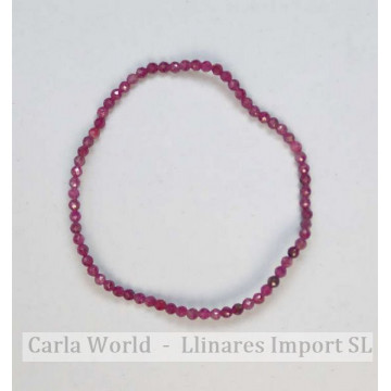RUBY. Faceted ball...