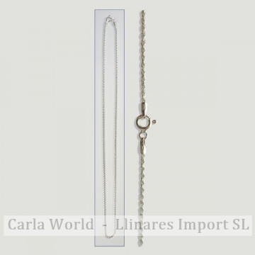 Silver chain. Models 26. 45cm.