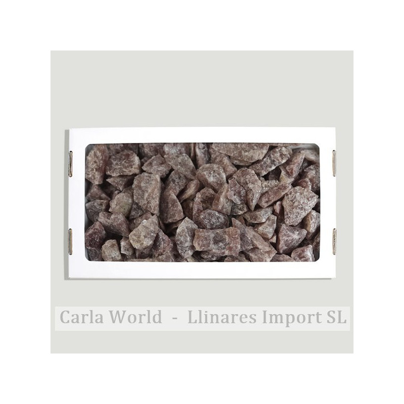 Quartzo morango maciço picado. 1,5 kg aprox. 26x14cm. Quartzo morango maciço picado. 1,5 kg aprox. 26x14cm.