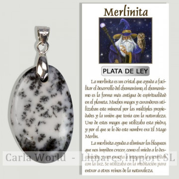 MERLINITA. Colgante de Plata. Formas surtidas. 