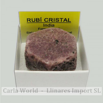 Boîte 4x4 - Cristal rubis -...