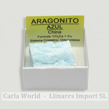 Boîte 4x4 - Aragonite bleue...