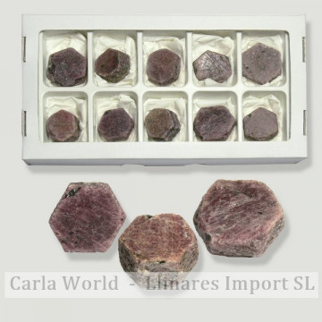 Caja Rubi cristal. 50-70gr