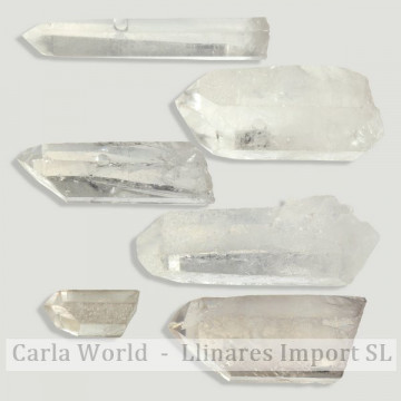 Bolsa 500gr Puntas Cuarzo cristal  -10-30gr
