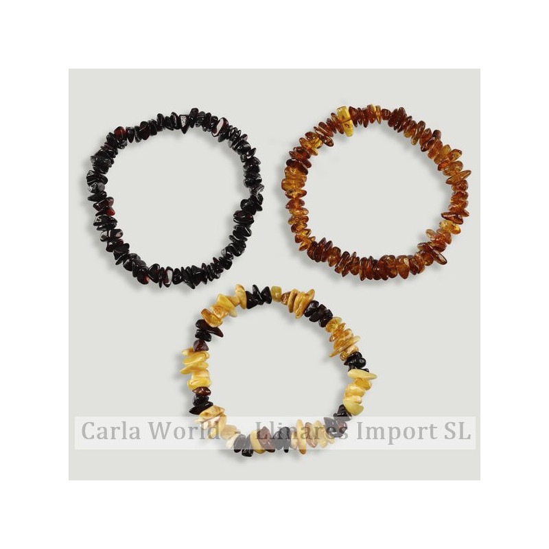 Pulsera chip elástica. Ámbar. Pulsera chip elástica. Ámbar.