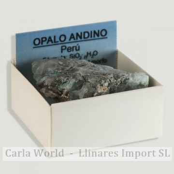 4x4 box - Andean opal - Peru