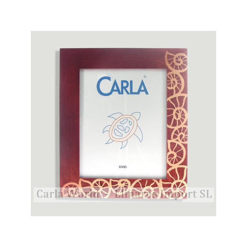 Marco foto mod caracola rojo 29x34cm Marco foto mod caracola rojo 29x34cm