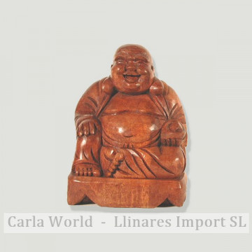 Buda japones sentado plataforma. 18 cm