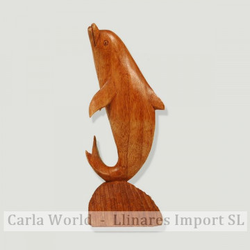 Delfin madera individual 40cm