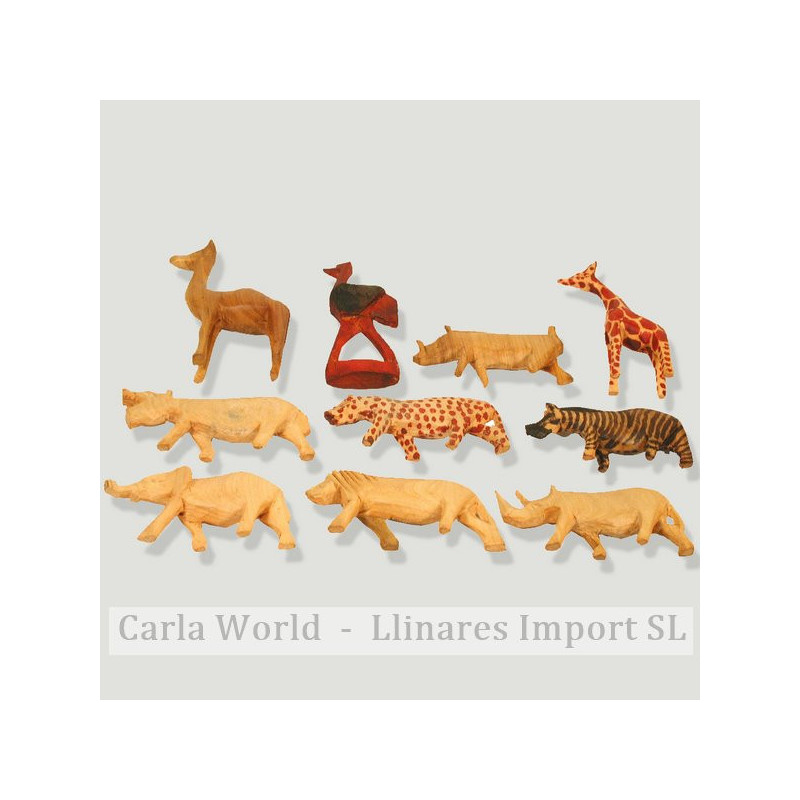 Set/10 animales mad afr surt. Set/10 animales mad afr surt.