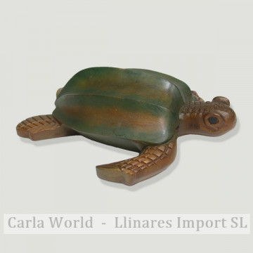 Tortuga madera. 32x17cm