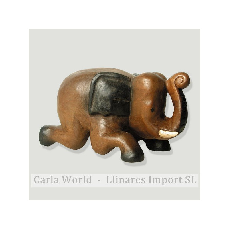 Elefante madera. 28X30cm Elefante madera. 28X30cm