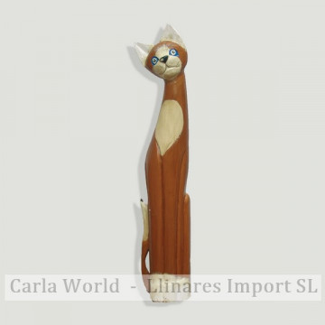 Gato mad sexy marron 80 cm