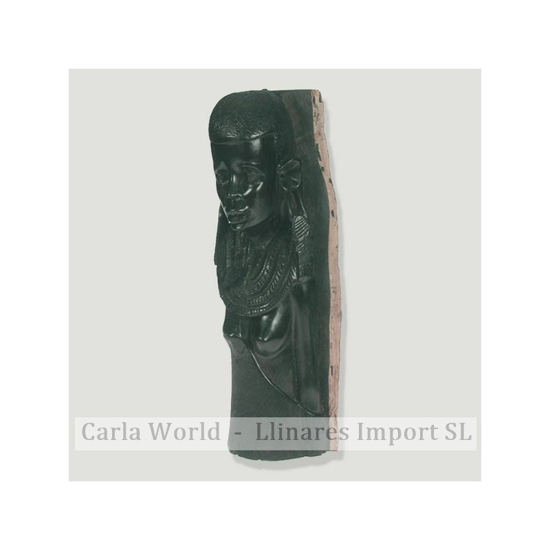 Cabeza madera. 35 cm Cabeza madera. 35 cm