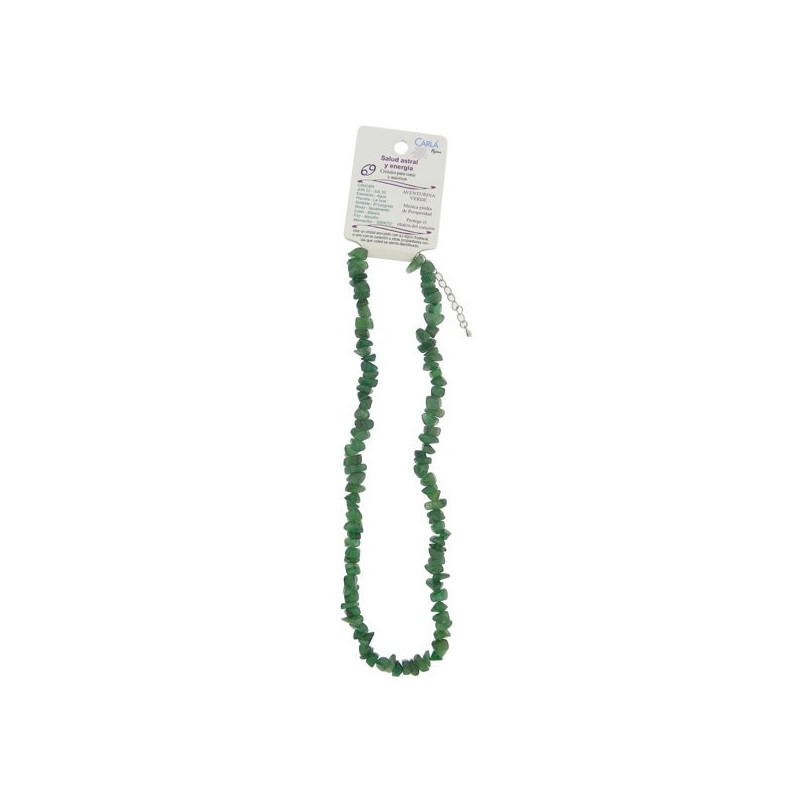 Horoscope chip necklace. Cancer - Aventurine. Horoscope chip necklace. Cancer - Aventurine.