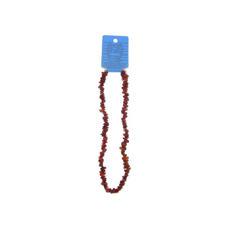 Chakra chips necklace. Sacra - Carneola. Chakra chips necklace. Sacra - Carneola.