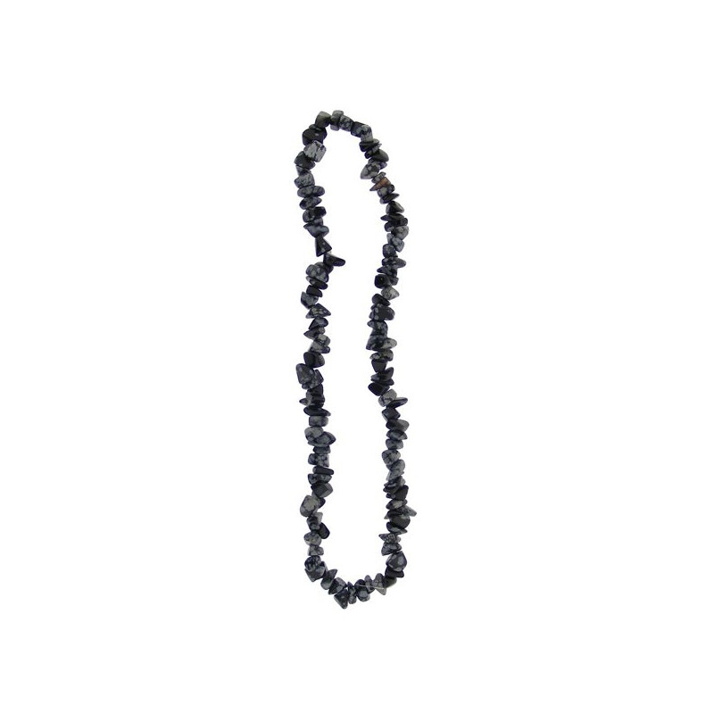 Colar de chip elástico. 40cm. Obsidian. Colar de chip elástico. 40cm. Obsidian.