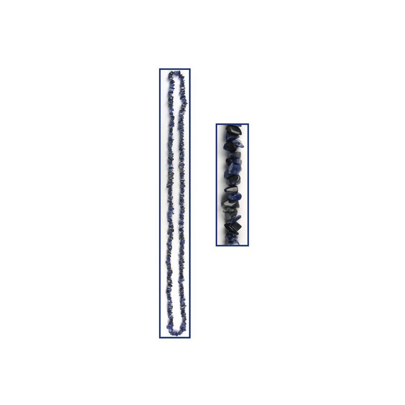 Collar chip. 90cm. Sodalita. Collar chip. 90cm. Sodalita.