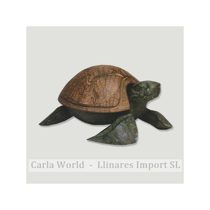 Cenicero tortuga verde/azul 30cm Cenicero tortuga verde/azul 30cm