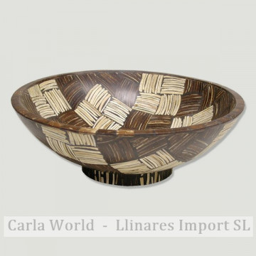 Bowl madera. 25cm