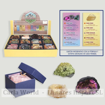 MINERAL COLLECTION. 12 Minerales surtidos