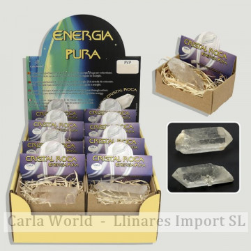 ENERGIA PURA. Pointes de cristal de quartz.