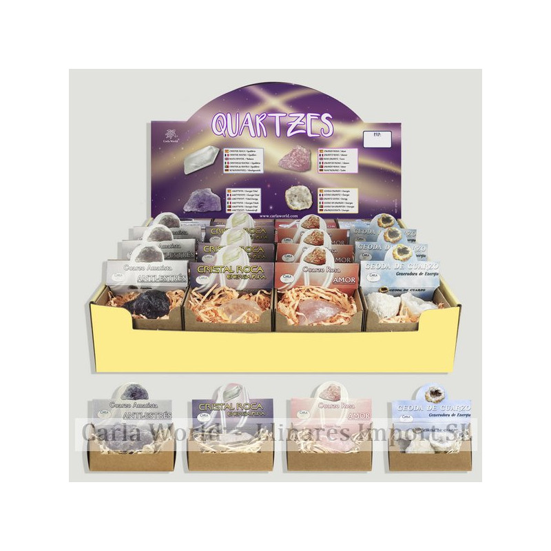QUARTZES. Collection of crystal quartz. QUARTZES. Collection of crystal quartz.