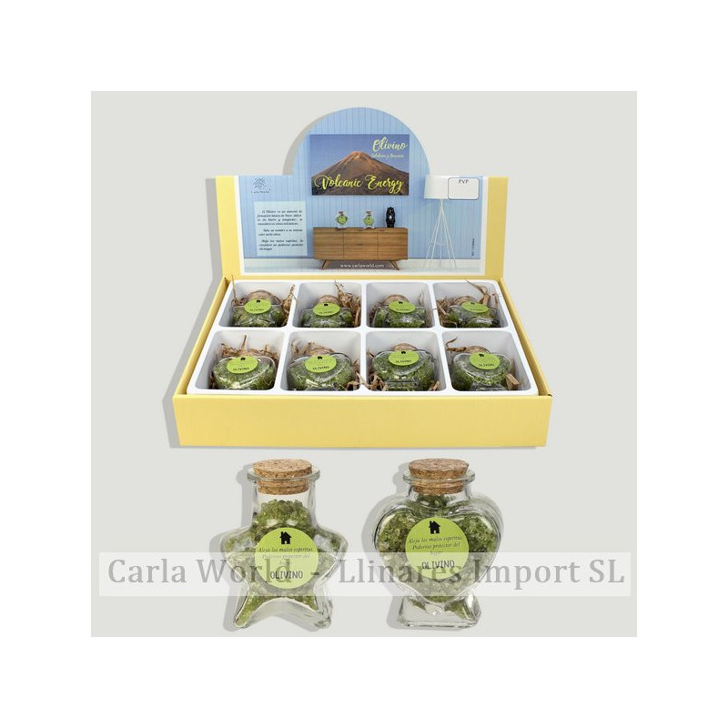 ÉNERGIE À LA MAISON. Pot avec Olivine. ÉNERGIE À LA MAISON. Pot avec Olivine.