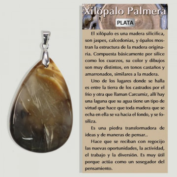 XYLOPALO. Silver Pendant....