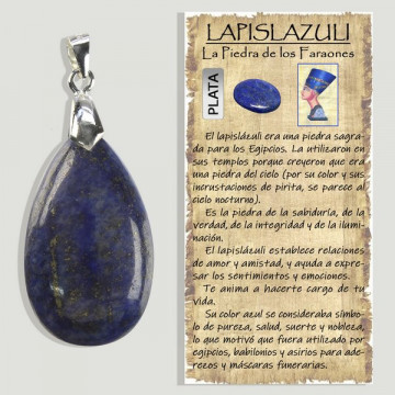 LAPIS LAZULI Dyed. Silver...