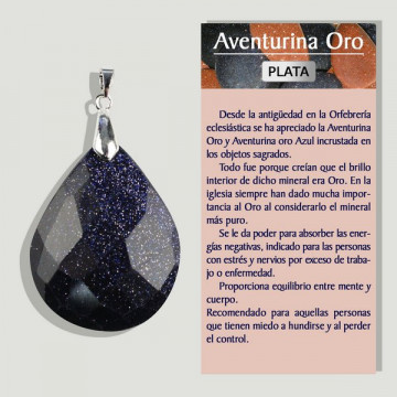 AVENTURINA AZUL OURO....