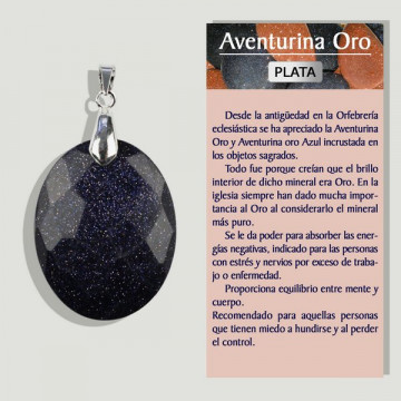 AVENTURINA AZUL OURO....