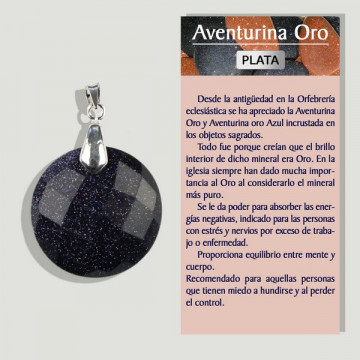 AVENTURINA AZUL OURO....