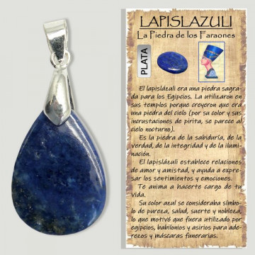 LAPIS LAZULI. Pendentif en...