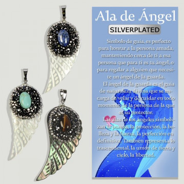 ANGEL WING. Silverplated...