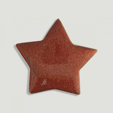 Star pendant. 21mm. Gold...